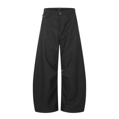 Losse kassieke broek met wijde pijpen unisex