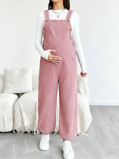Woolen gauze maternity belt pants