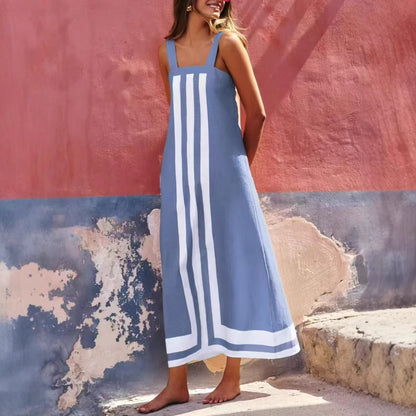 Casual en comfortabele jurk in vakantiestijl verschillende opties