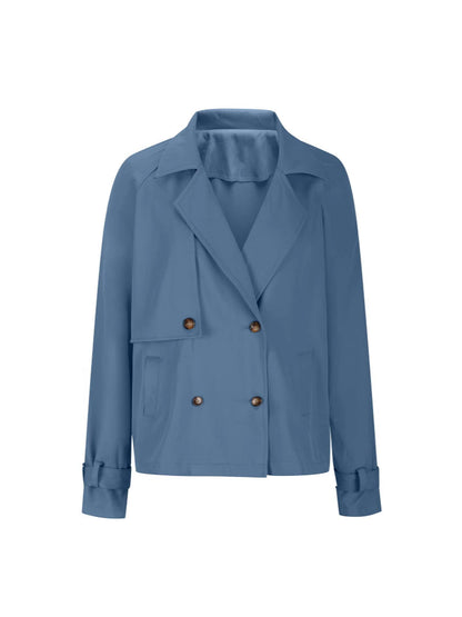 Dames jacket met dubbele rij knopen