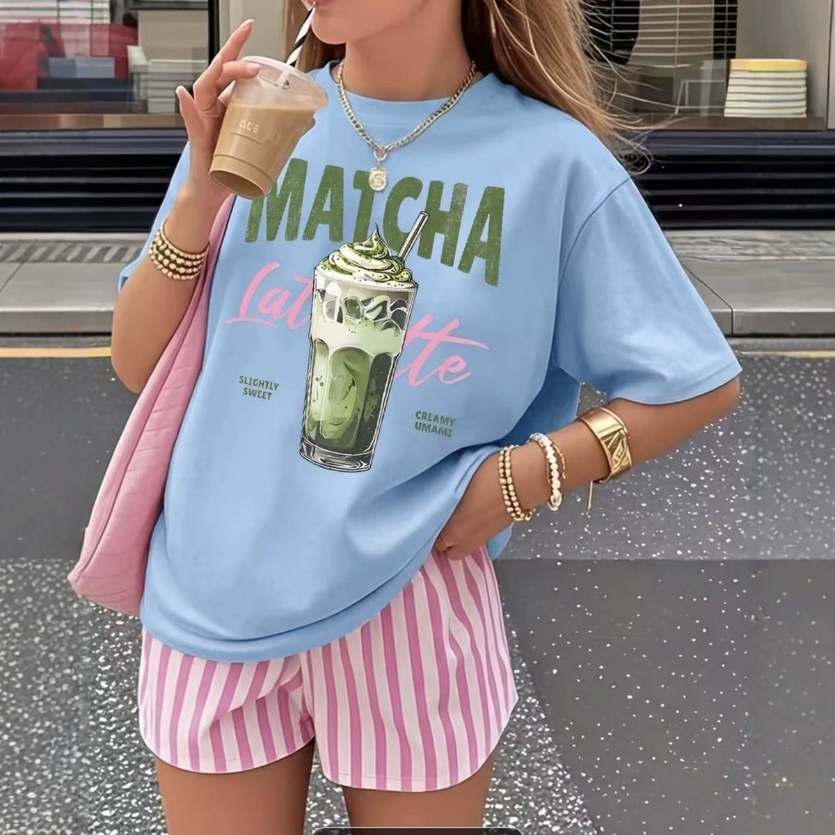 Women's Fun Print Pure Cotton Loose Fit Short Sleeve T-Shirt