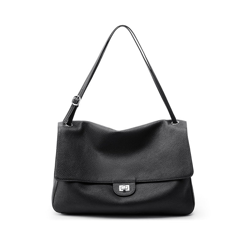 Top Grain Cowhide Leather Messenger Crossbody Shoulder Bag