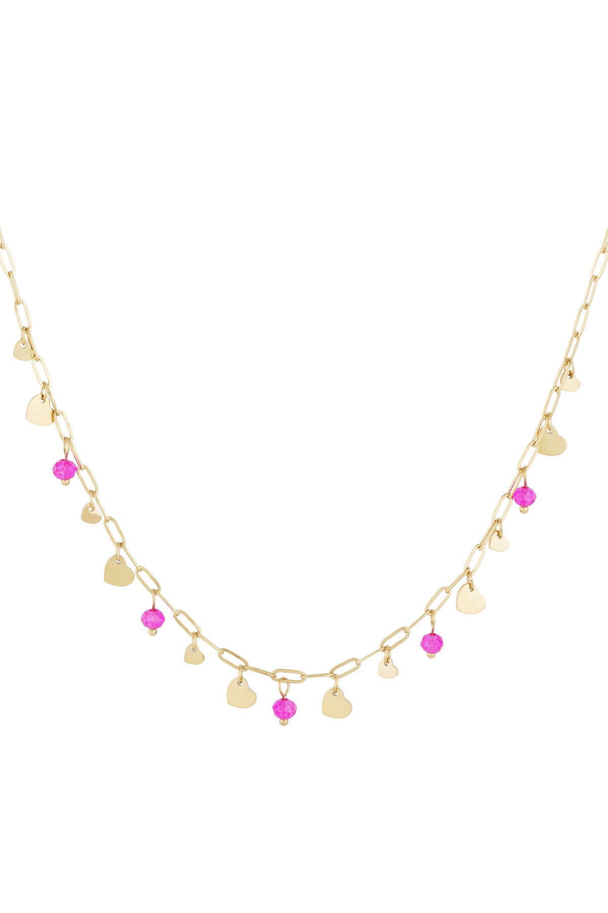 Full of love Necklace - Pink Gold