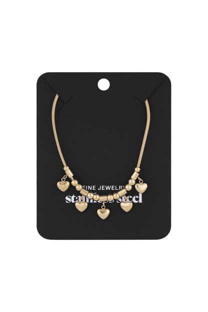 Lover Necklace - Gold kleur