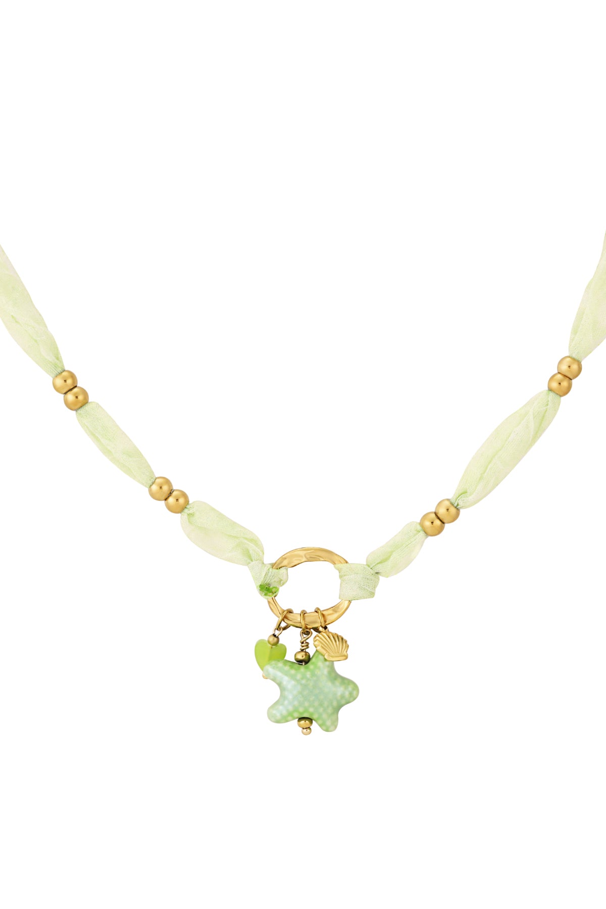 starry ketting - groen en