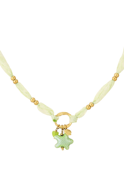 starry ketting - groen en
