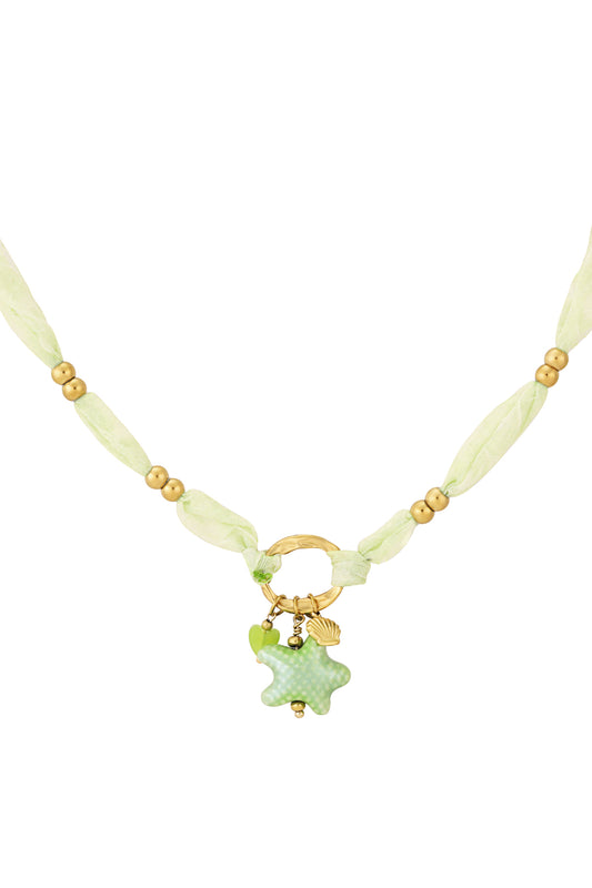 starry ketting - groen en