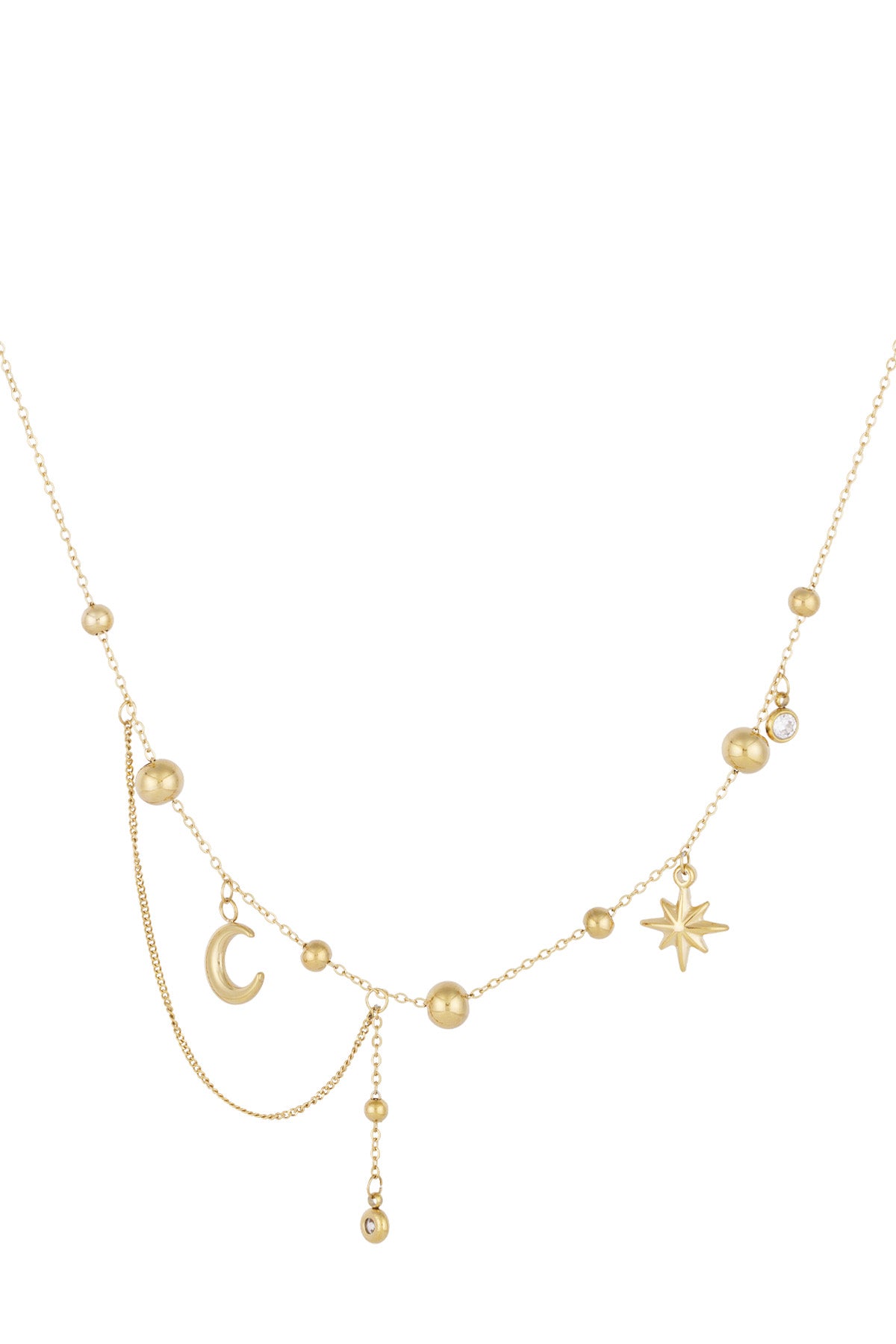 ketting trendy moon
