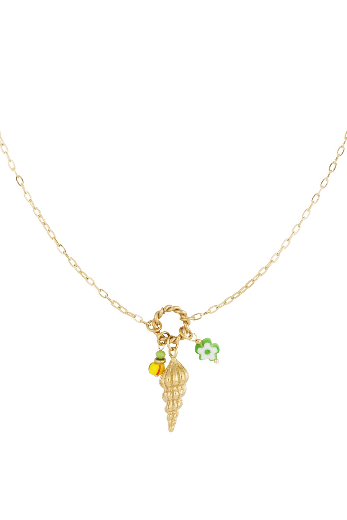 Shell Necklace - Gold kleur