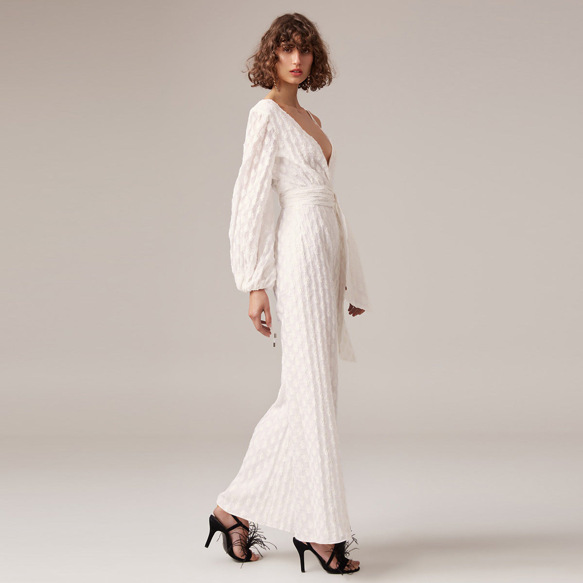 Asymmetrische sling jumpsuit