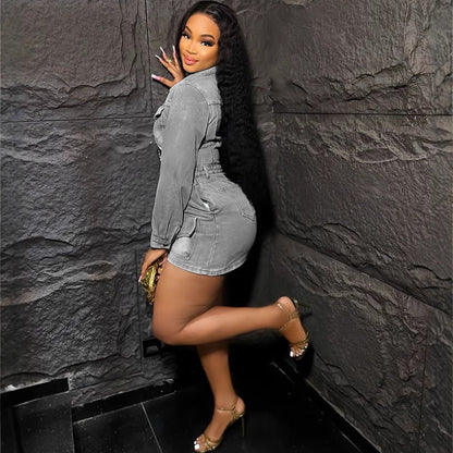 Women's Stretch Denim Dress