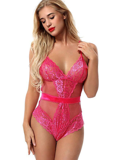 Cross-border supply European and American Foreign trade new sexy lingerie sexy cutout women's one-piece underwear factory wholesale