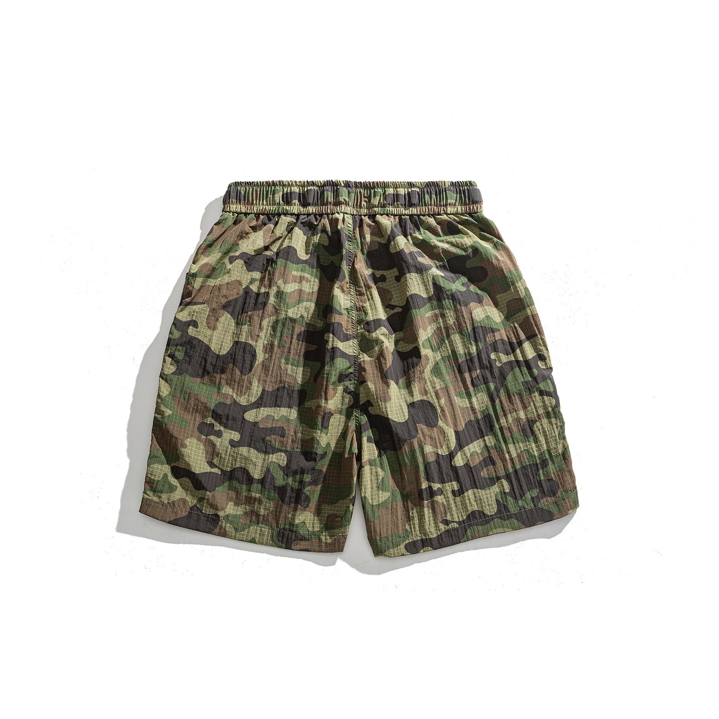 Quick-Dry Cargo Shorts for Men, Loose Casual Mid-Length Pants