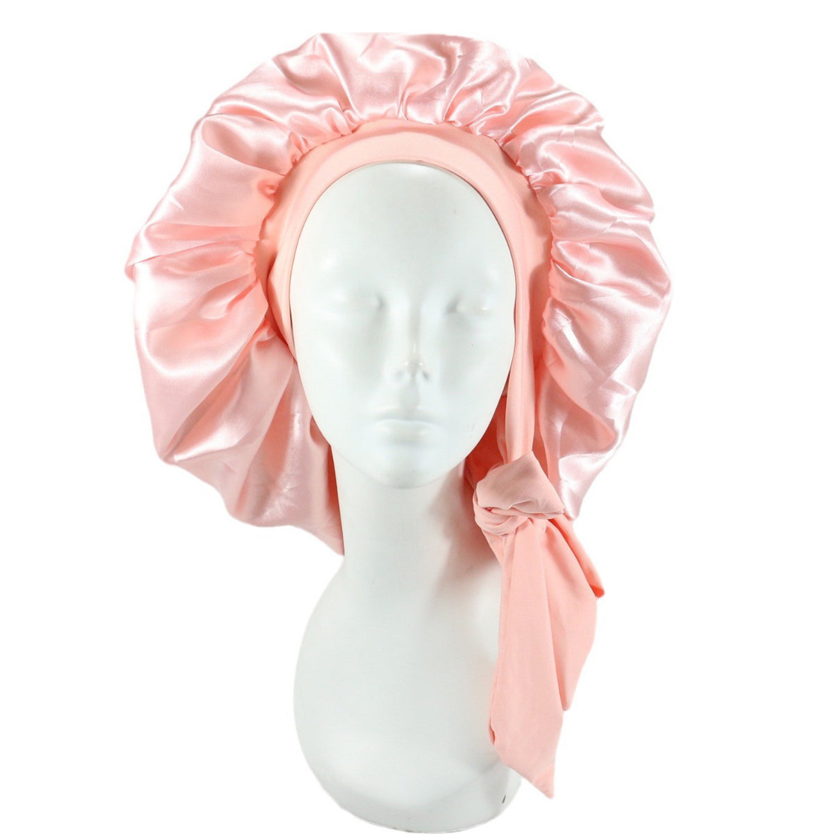 Oversized Double Layer Satin Sleep Cap