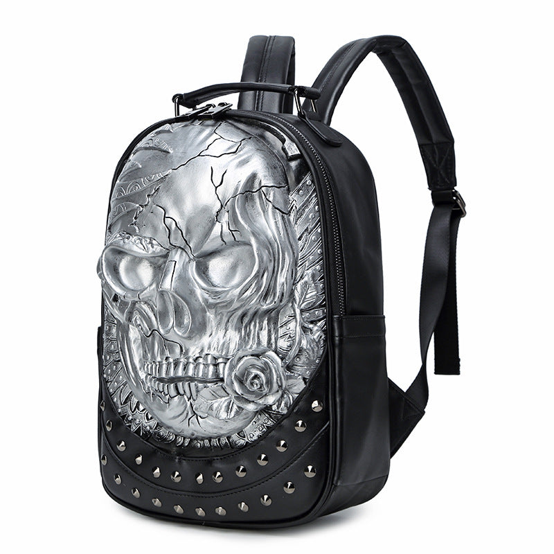 3D Stereo Personalized Skull Backpack