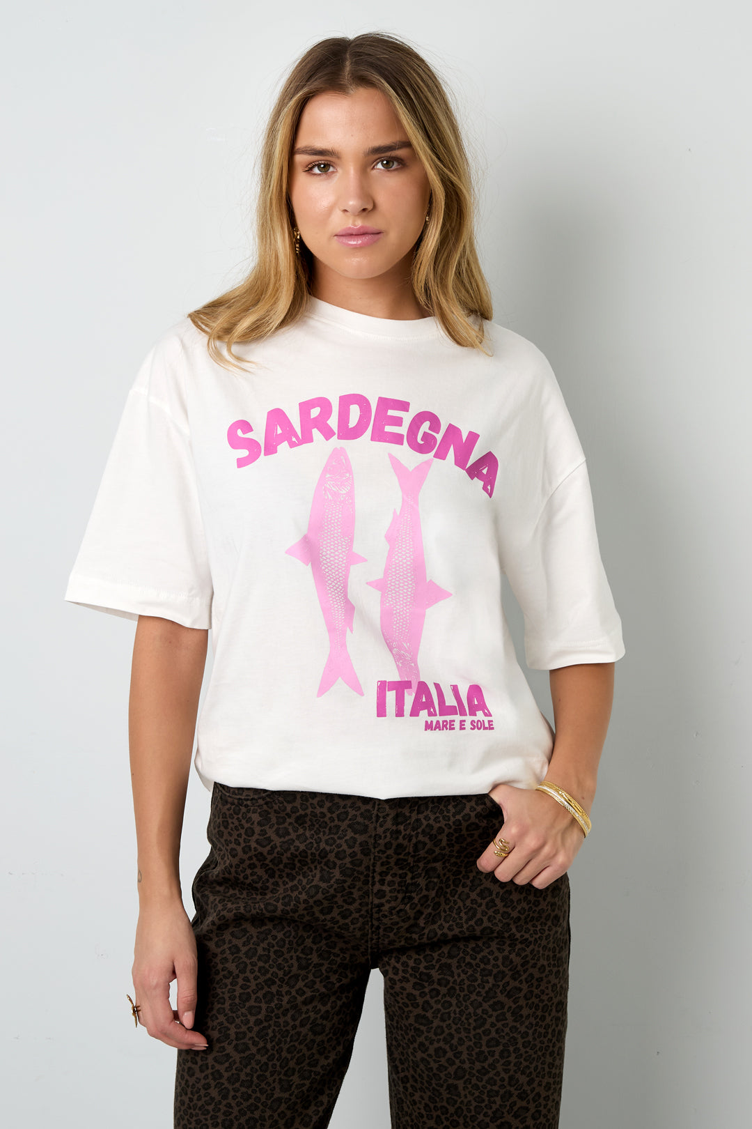Sardegna Italia oversized T-shirt