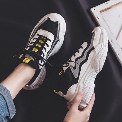 Ademende mesh reflecterende unisex sneakers