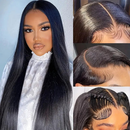 Long Straight Lace Front Wig