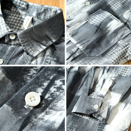 Long Sleeve  Printed Shirt top