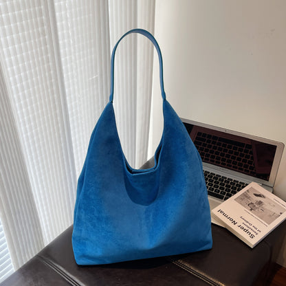 Retro Corduroy Tote Bag