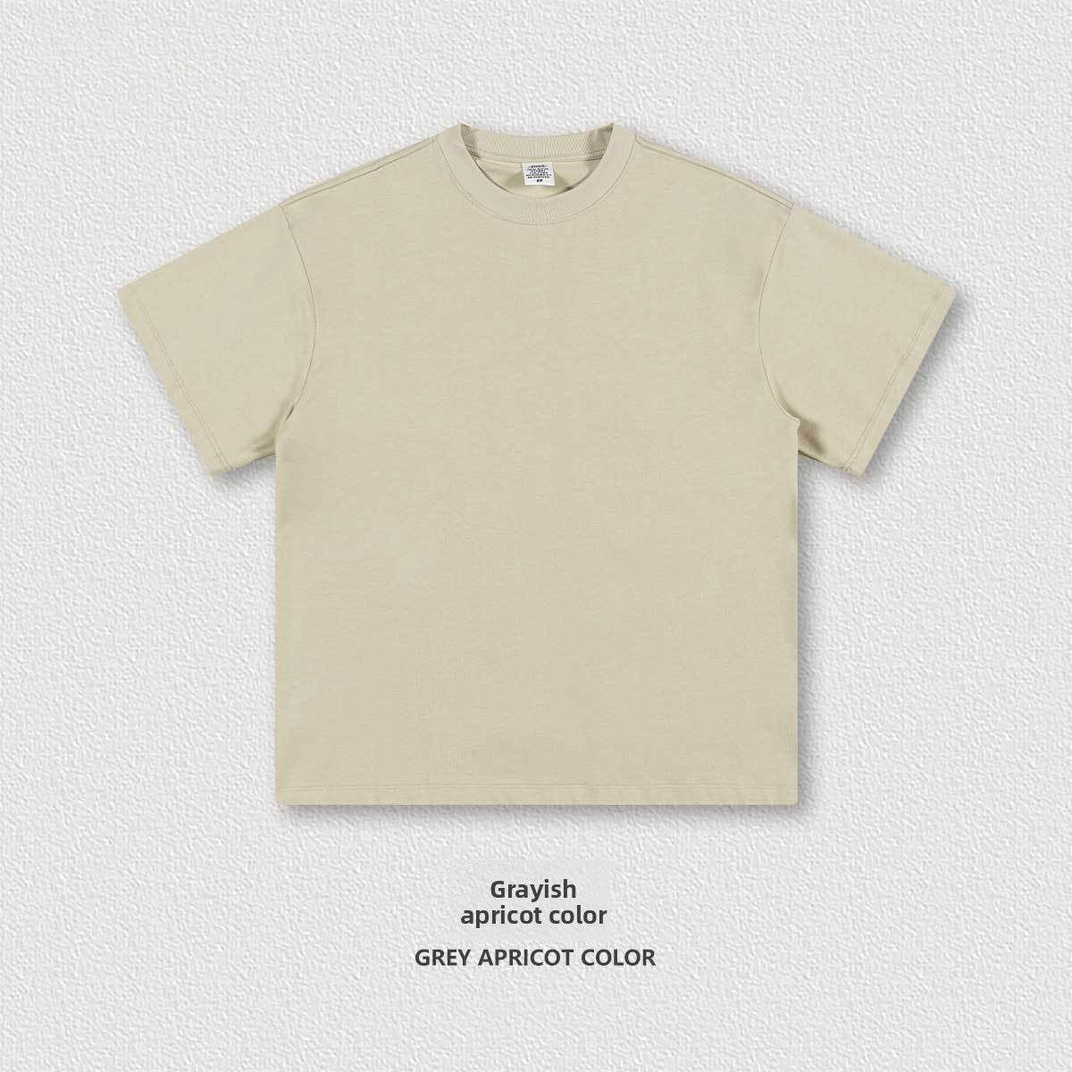 American-Style Small-Neck Short-Sleeve T-Shirt for Men