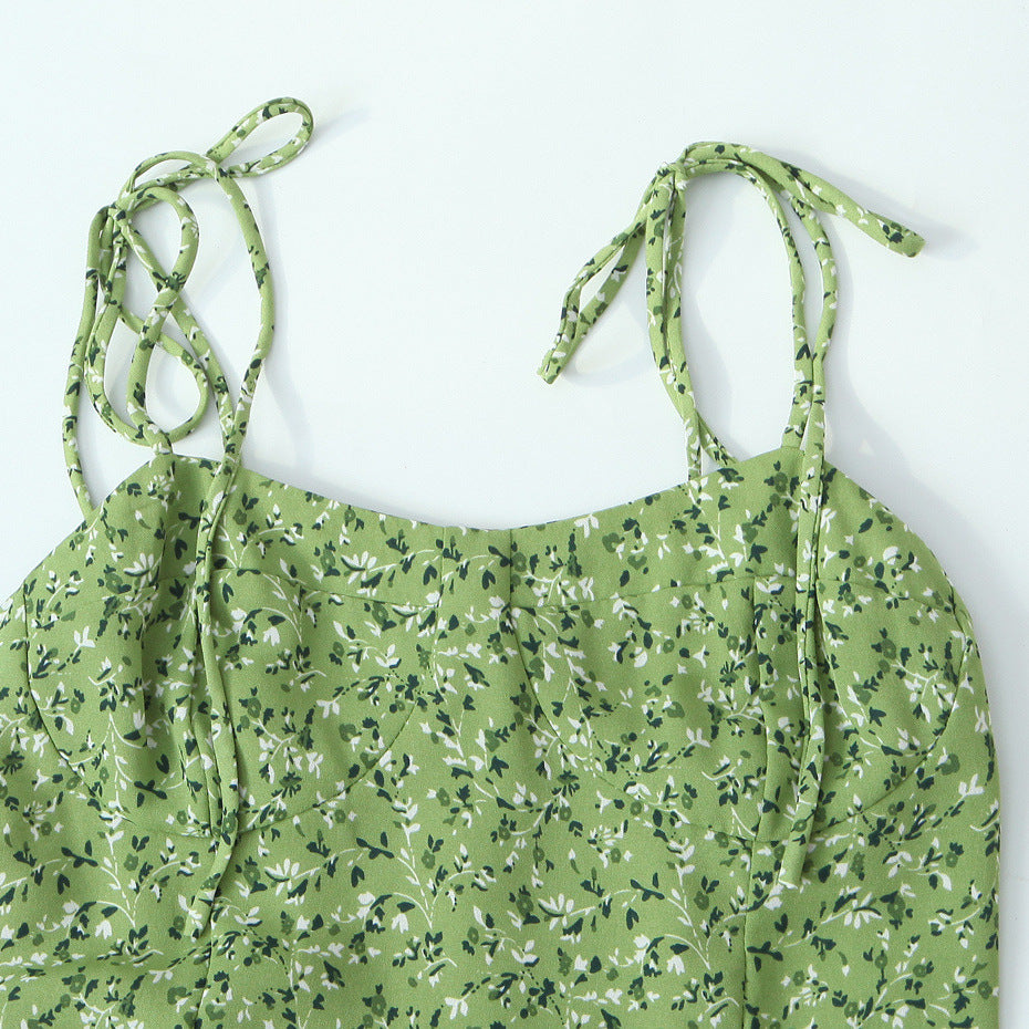 Nauwsluitende strapless jurk met bloemenprint en elastische rug