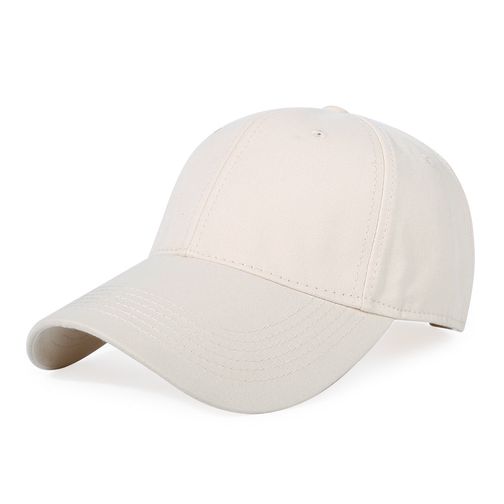 Pure Cotton Soft-Top Baseball Cap