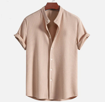 Men's Corduroy Short Sleeve Shirt