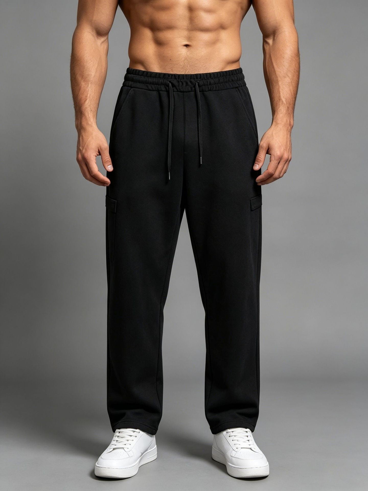 Men's Quick-Dry Cotton Sports Fitness Pants