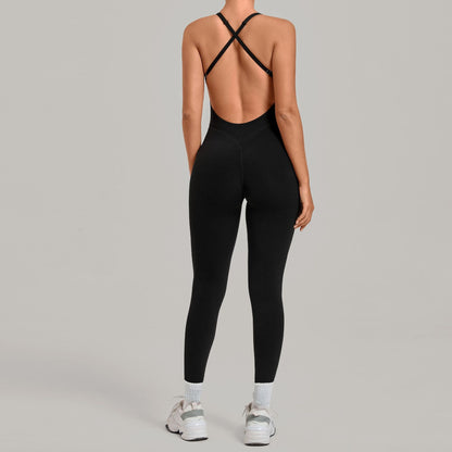 Seamless Yoga Fitness Jumpsuit