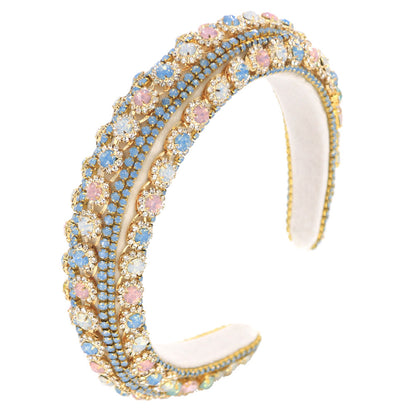 Luxe diamanten hoofdband in Europese en Amerikaanse hofstijl