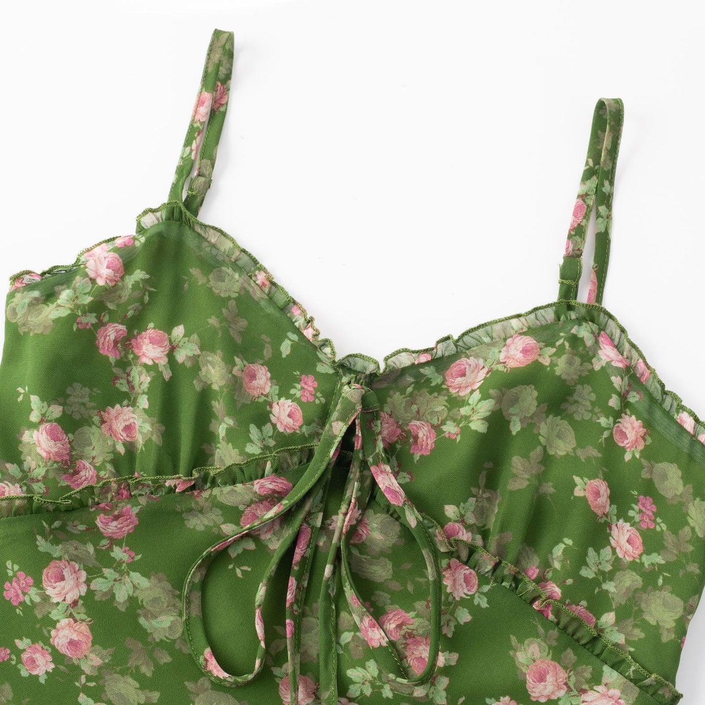 Floral Strapless Dress for Summer Beach Vacation