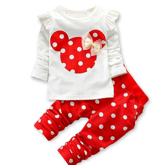 T-shirt + broek 2-delige set voor meisjes