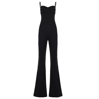 A slimming and sexy halter jumpsuit