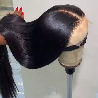 Raw Vietnamese human hair straigth front lace wig