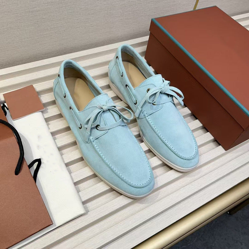 Casual Leather Shoes Simple All-match Fashion Men's Leather Loafers