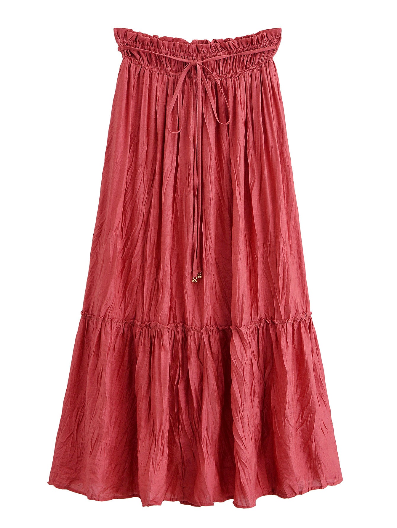 Women's pleated short top+pleated skirt set