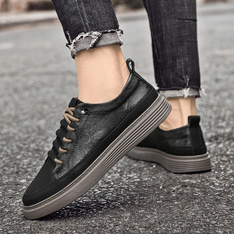 Klassieke retro casual PU-leren sneakers voor heren