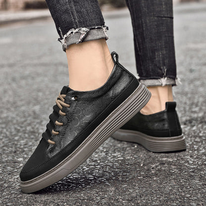 Klassieke retro casual PU-leren sneakers voor heren