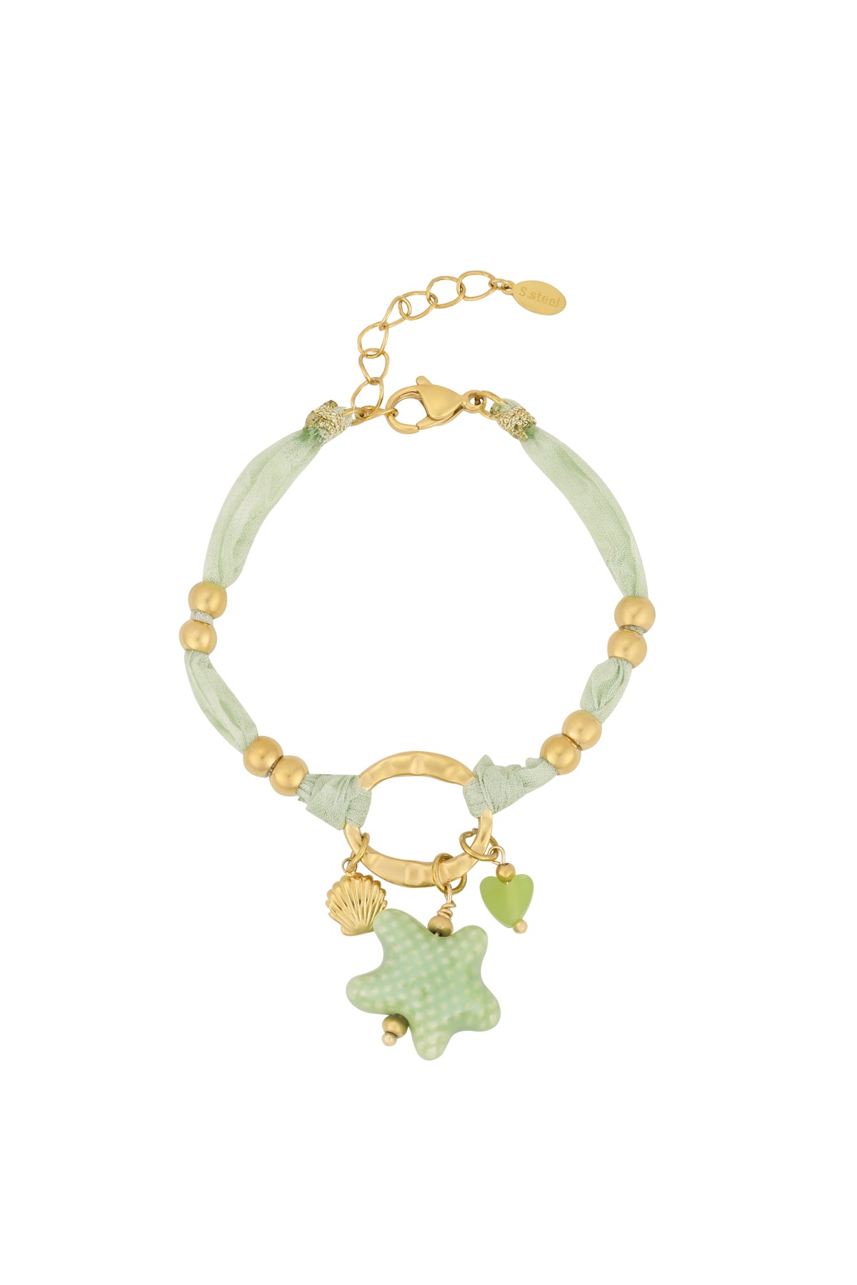starry armband - groen & 