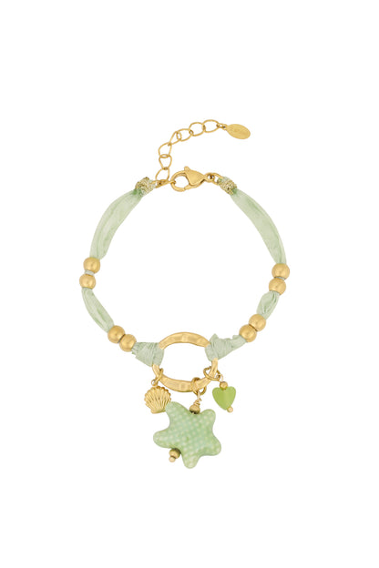 starry armband - groen & 