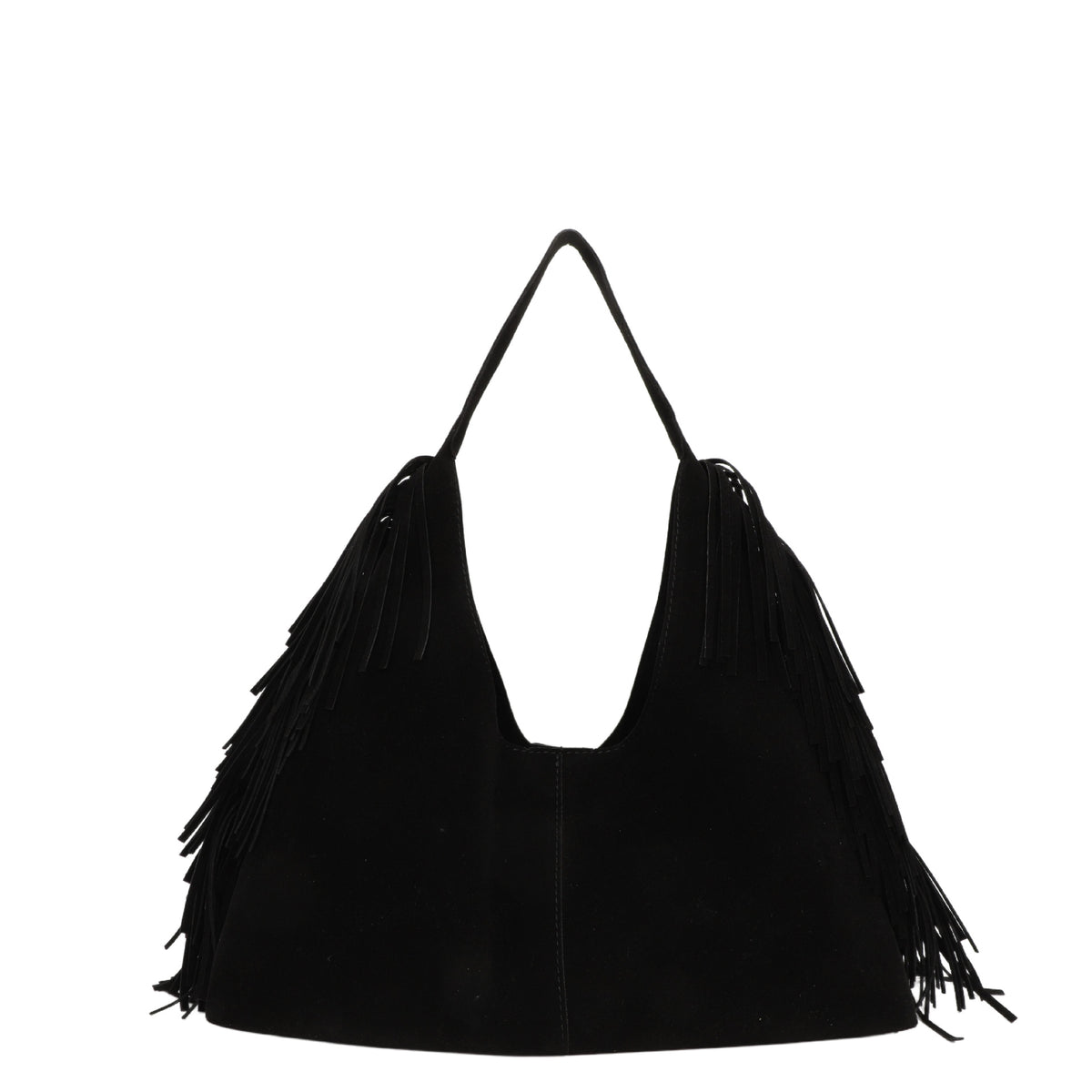 Suede Single Shoulder Tote Bag