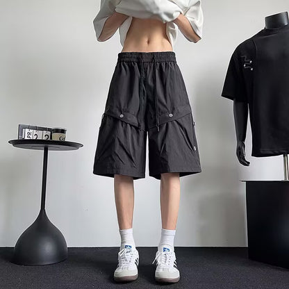 Purple beach shorts casual loose shorts for men