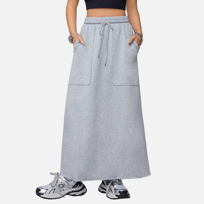 European and American women's fashionable casual loose sports half length skirt