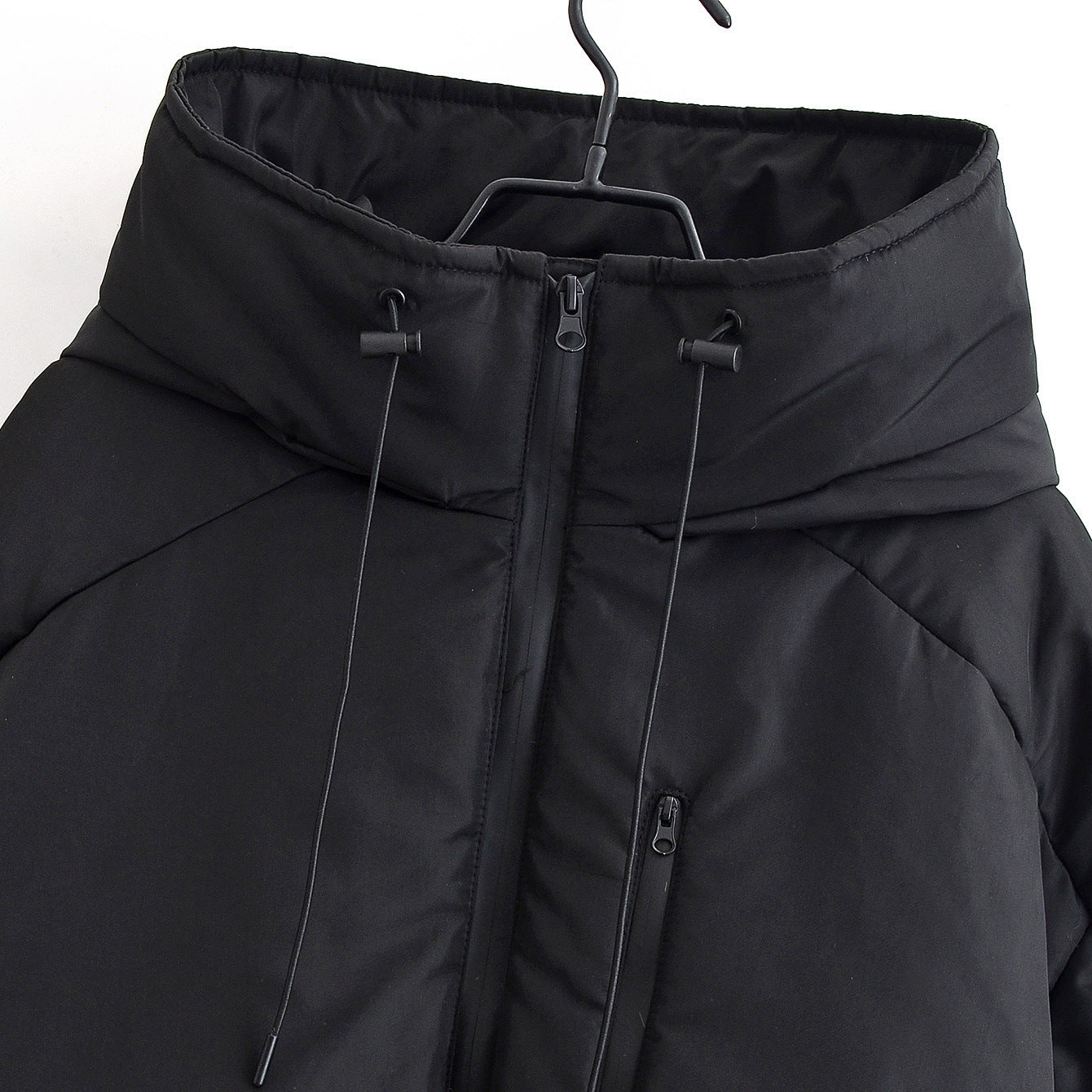 Trendy katoenen jas met capuchon voor dames