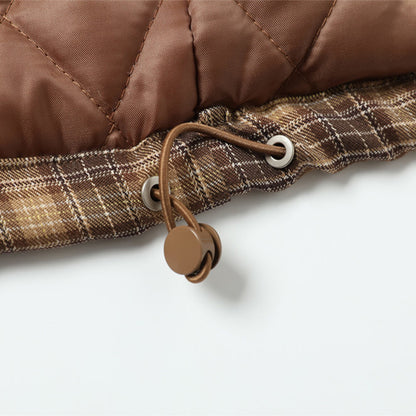 Heren jacket van geruit katoen