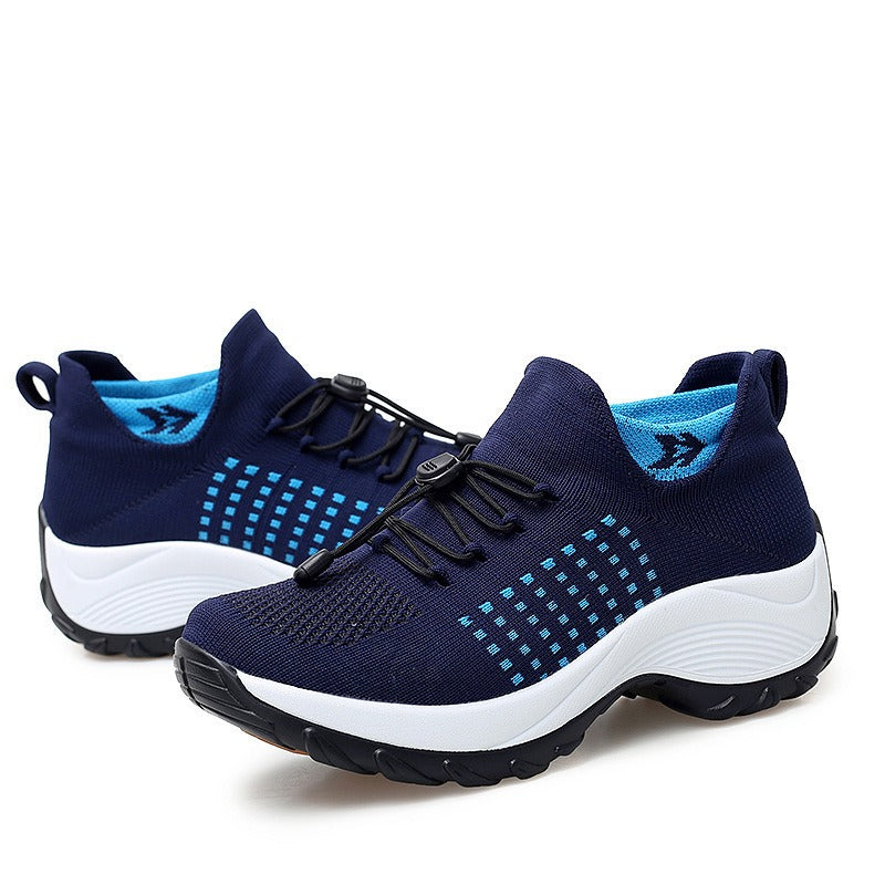Modieuze dames platform sneakers