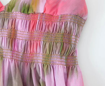 Sexy lange jurken met open rug met strik perfect voor een zomerfeest