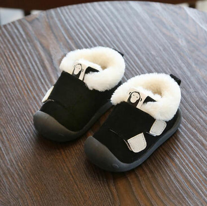 Warme pluche winterschoenen voor meisjes en jongens