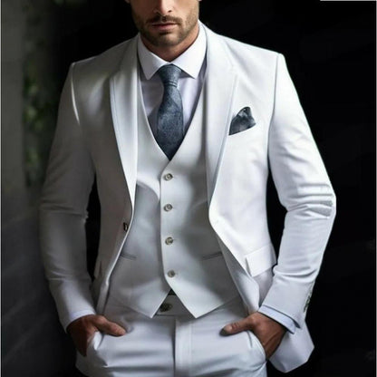 Mens Three Piece Suit Set